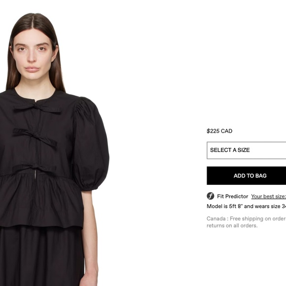 Ganni Blouse - Picture 8 of 9